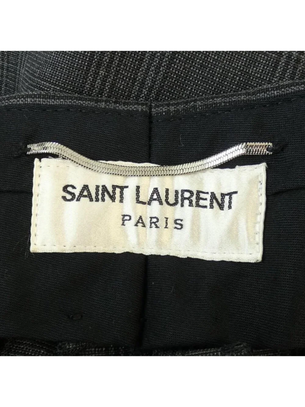 Saint Laurent Pants Gray